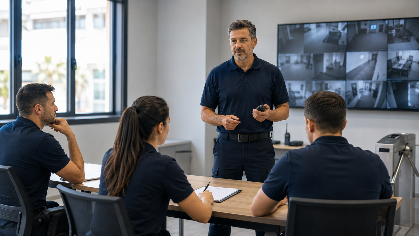 Clase de vigilante de seguridad